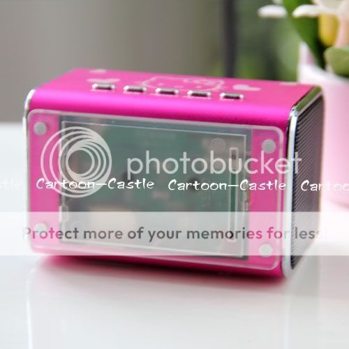 HelloKitty Flash Drive SD Card Speaker Sound Voice Box  