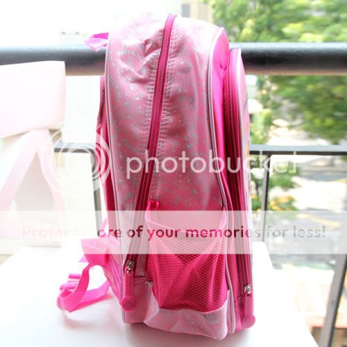 HelloKitty Mini Backpack Rucksack School Bag Pink 3086  