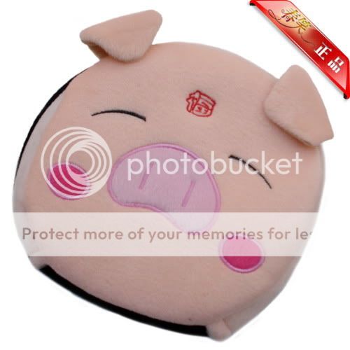 usb mouse pad warmer lucky pig