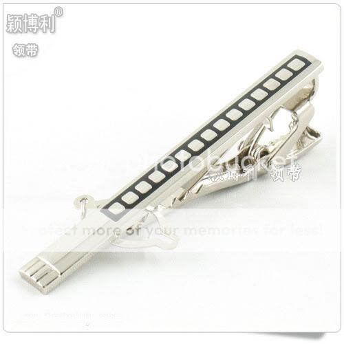 Mens Accessories Silver Tie Pin Clasp Tack Clip Bar