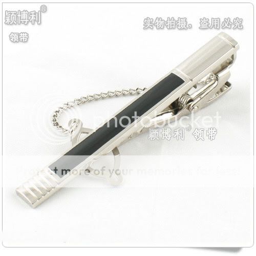 Mens Accessories Silver Tie Pin Clasp Tack Clip Bar