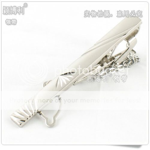 Mens Accessories Silver Tie Pin Clasp Tack Clip Bar