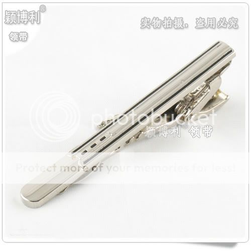 Mens Accessories Silver Tie Pin Clasp Tack Clip Bar