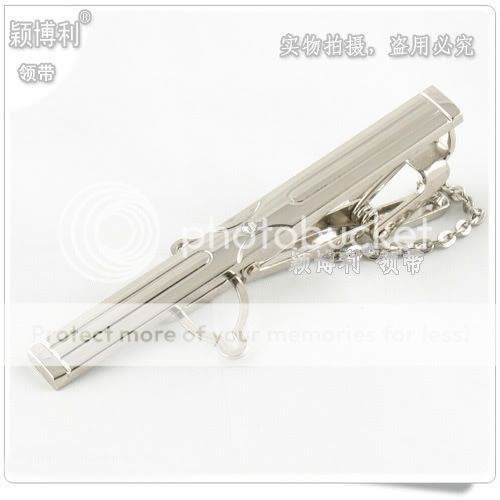 Mens Accessories Silver Tie Pin Clasp Tack Clip Bar