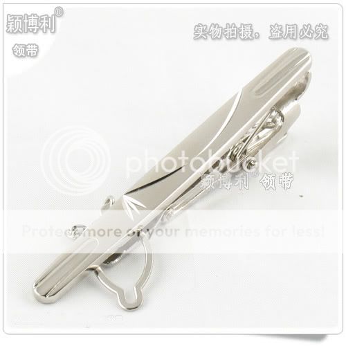 Mens Accessories Silver Tie Pin Clasp Tack Clip Bar