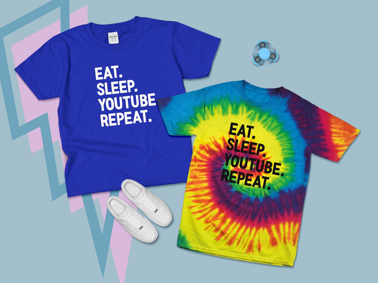 Eat Sleep Youtube Repeat T Shirt Tee Kids Youth Children S Boys