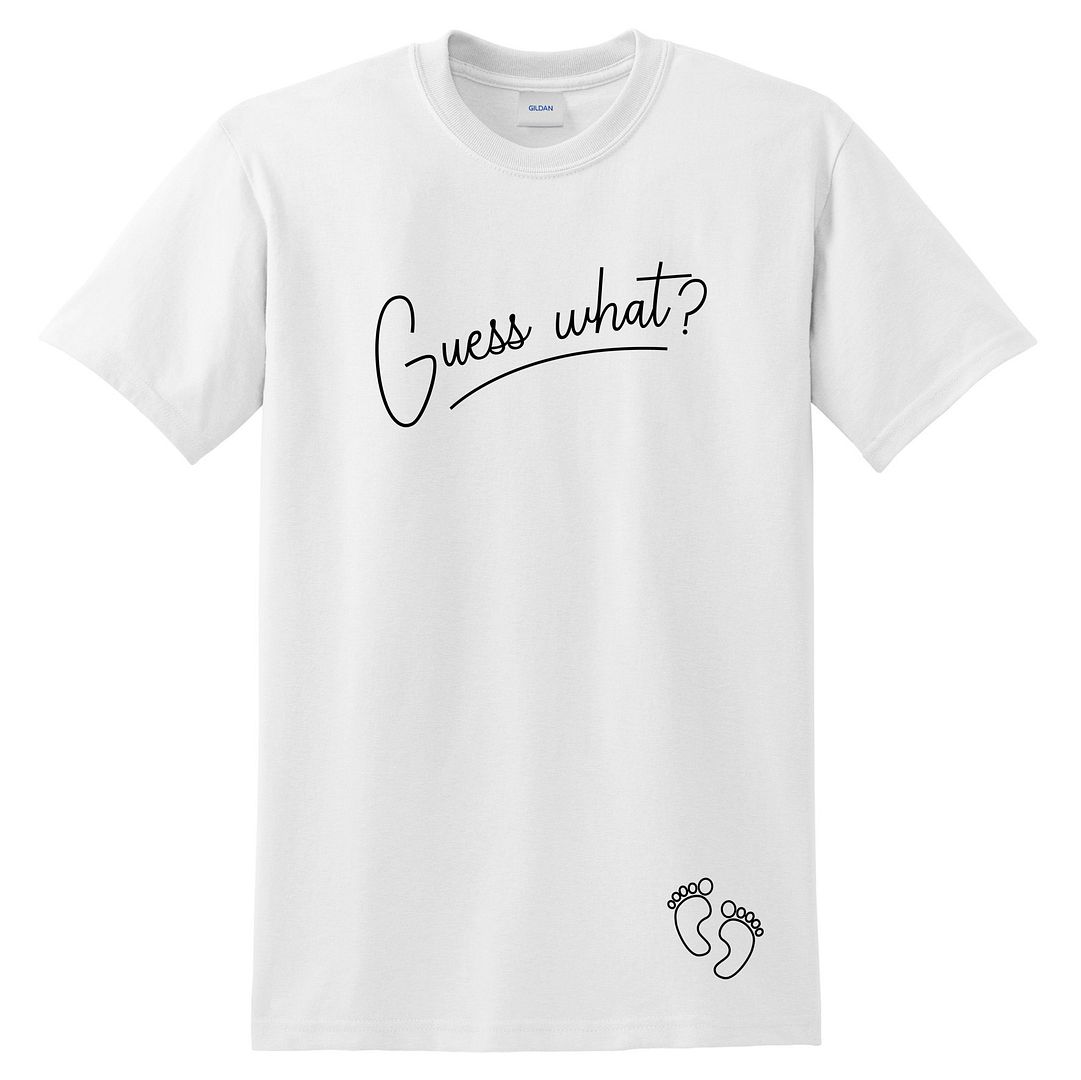guess what pregnancy shirt