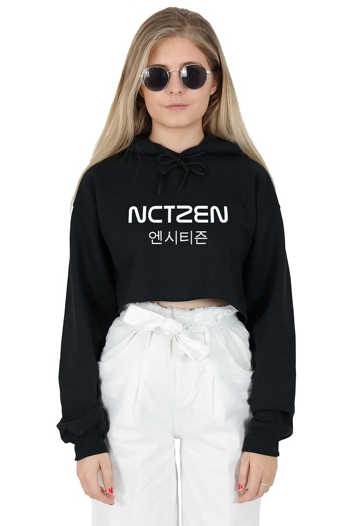 Nctzen Crop Sweat à capuche Sweat à Capuche Top Fashion kpop NCT Fandom Taeyong