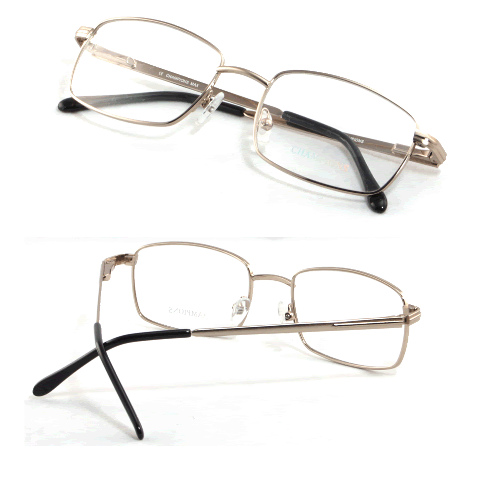 Eyeglasses Champions matt GOLD COLOR eyeglass frames | eBay