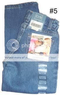 DENIM JEANS LONG PANTS GIRLS and BOY SIZE 4 5S 6X 7 NWT  