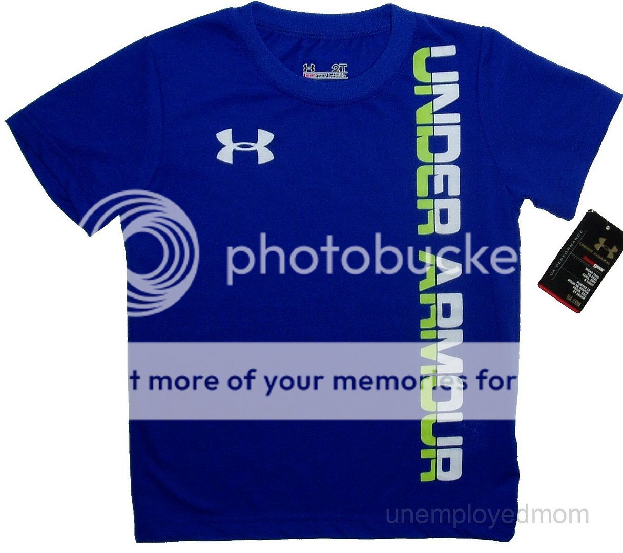 royal blue under armour shirt