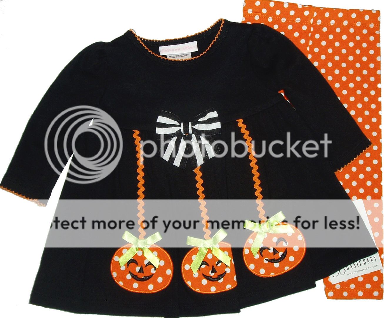 Halloween Baby Girls 2 Piece Outfit Top Bottoms Dress Up Costume Infant Twins