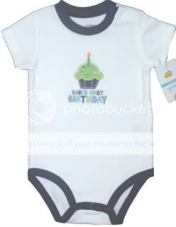 CARTERS BOYS GIRLS BIRTHDAY T SHIRT ONESIE NWT NEW CUTE  