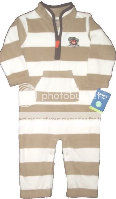 NWT BABY BOY CARTERS JUMPSUIT CREEPER OUTFIT ROMPER 1pc  