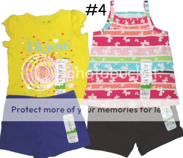 PIECE SETS BABY GIRLS OUTFIT MIXED LOT INFANTS SUMMER PLAY 
