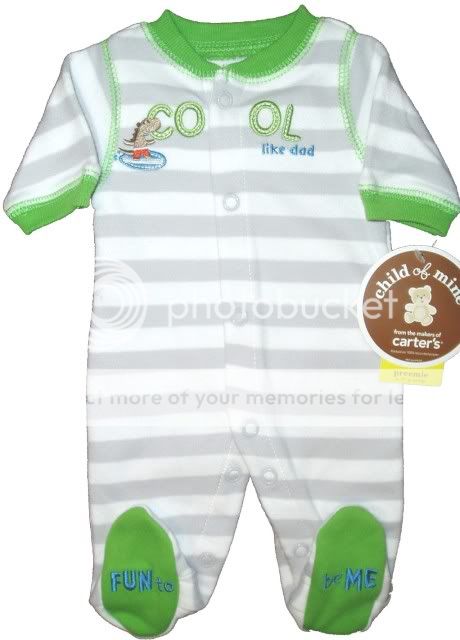 PREEMIE to 3 6 MO OUTFIT BABY NWT SLEEP PLAY REBORN NEW  